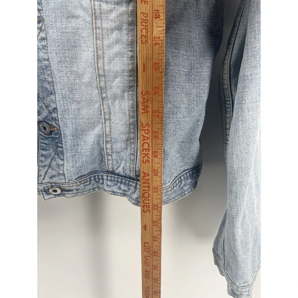 Vtg‎ D&G Dolce & Gabbana Denim Jacket Women XL Made In Italy Y2K Blue